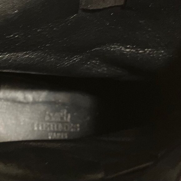 Hermes Boots Suede Booties sz 39.5  fits US 8- 8.5 - Picture 10 of 11